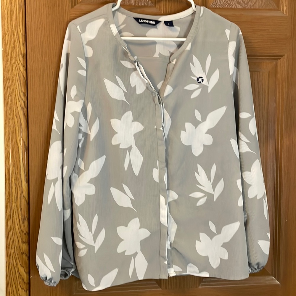 Flower chase blouse - Lands end